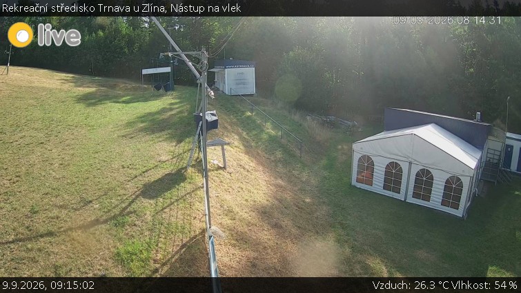 Rekreační středisko Trnava u Zlína - Nástup na vlek - 9.9.2026 v 09:15