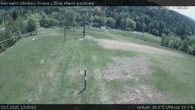 Rekreační středisko Trnava u Zlína - Hlavní sjezdovka - 13.5.2025 v 13:00 Rekreační středisko Trnava u Zlína - Hlavní sjezdovka - 13.5.2025 v 13:00