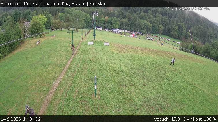 Rekreační středisko Trnava u Zlína - Hlavní sjezdovka - 14.9.2025 v 10:00 Rekreační středisko Trnava u Zlína - Hlavní sjezdovka - 14.9.2025 v 10:00