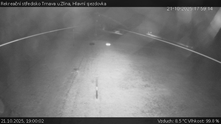 Rekreační středisko Trnava u Zlína - Hlavní sjezdovka - 21.10.2025 v 19:00 Rekreační středisko Trnava u Zlína - Hlavní sjezdovka - 21.10.2025 v 19:00