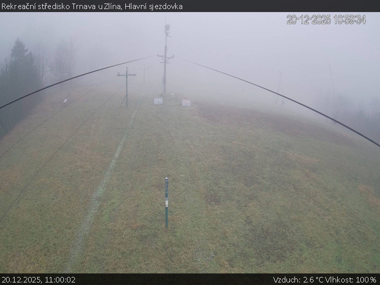 Rekreační středisko Trnava u Zlína - Hlavní sjezdovka - 20.12.2025 v 11:00