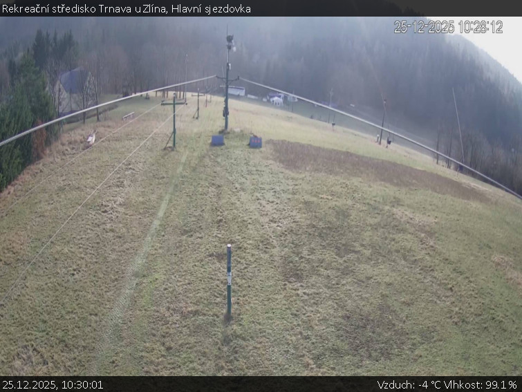 Rekreační středisko Trnava u Zlína - Hlavní sjezdovka - 25.12.2025 v 10:30