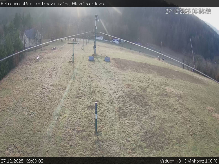 Rekreační středisko Trnava u Zlína - Hlavní sjezdovka - 27.12.2025 v 09:00