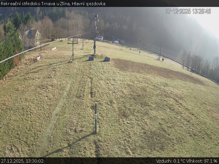 Rekreační středisko Trnava u Zlína - Hlavní sjezdovka - 27.12.2025 v 13:30
