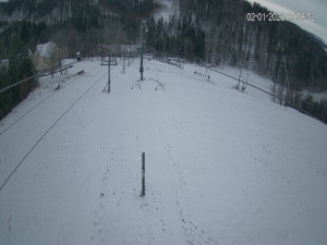 Rekreační středisko Trnava u Zlína - Hlavní sjezdovka - 2.1.2026 v 08:00