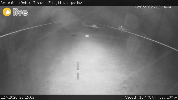 Rekreační středisko Trnava u Zlína - Hlavní sjezdovka - 12.6.2026 v 23:15