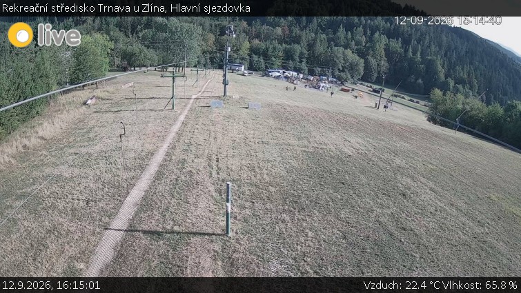 Rekreační středisko Trnava u Zlína - Hlavní sjezdovka - 12.9.2026 v 16:15