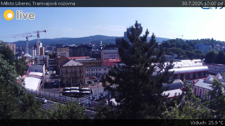 Město Liberec - Tramvajová vozovna - 30.7.2026 v 10:00