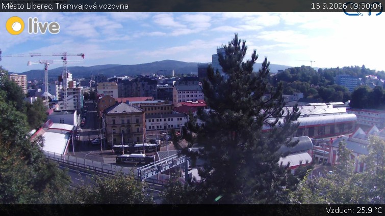 Město Liberec - Tramvajová vozovna - 15.9.2026 v 09:30
