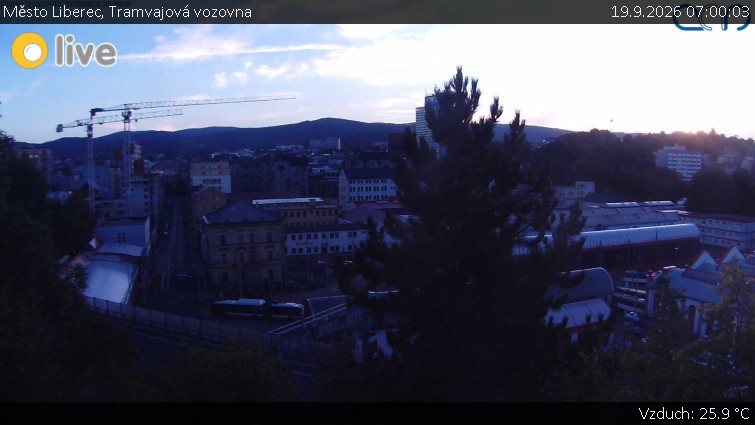 Město Liberec - Tramvajová vozovna - 19.9.2026 v 07:00