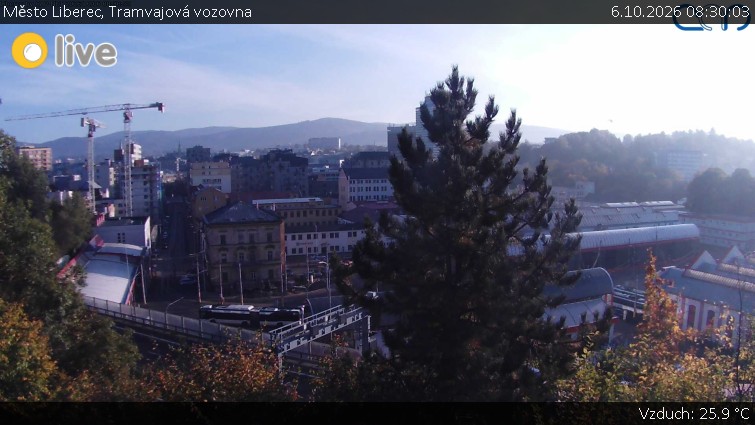 Město Liberec - Tramvajová vozovna - 6.10.2026 v 08:30