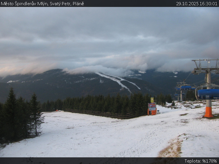 Město Špindlerův Mlýn - Svatý Petr, Pláně - 29.10.2025 v 16:30 Město Špindlerův Mlýn - Svatý Petr, Pláně - 29.10.2025 v 16:30