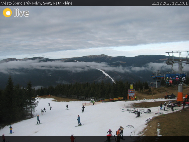 Město Špindlerův Mlýn - Svatý Petr, Pláně - 21.12.2025 v 12:15