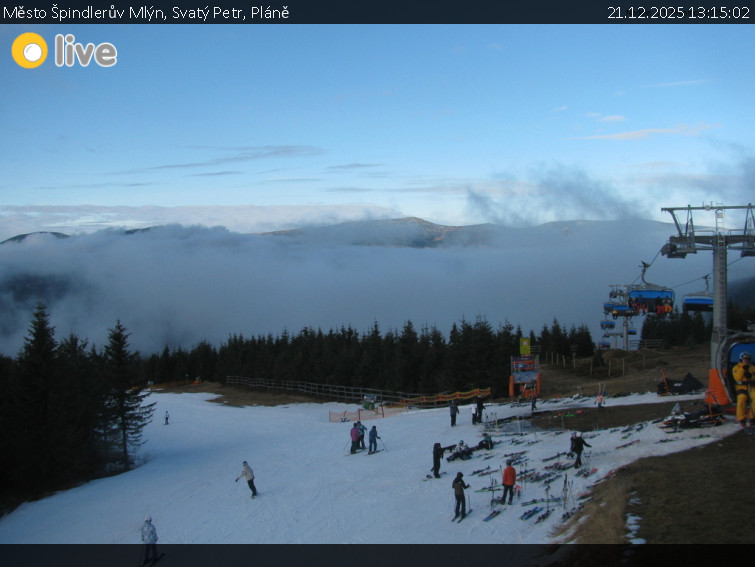 Město Špindlerův Mlýn - Svatý Petr, Pláně - 21.12.2025 v 13:15