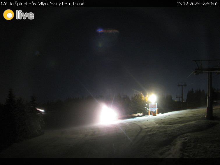 Město Špindlerův Mlýn - Svatý Petr, Pláně - 23.12.2025 v 18:30