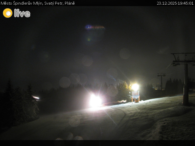 Město Špindlerův Mlýn - Svatý Petr, Pláně - 23.12.2025 v 19:45