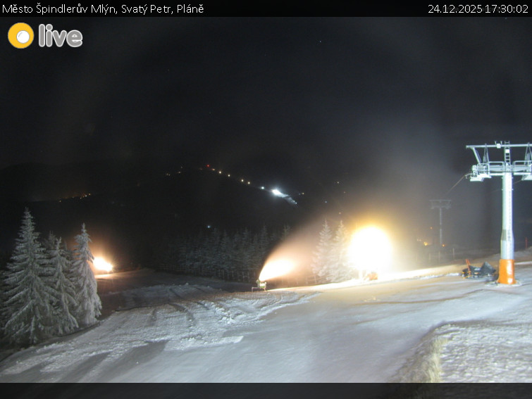 Město Špindlerův Mlýn - Svatý Petr, Pláně - 24.12.2025 v 17:30