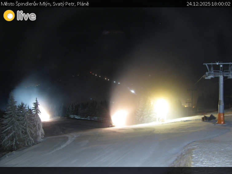 Město Špindlerův Mlýn - Svatý Petr, Pláně - 24.12.2025 v 18:00