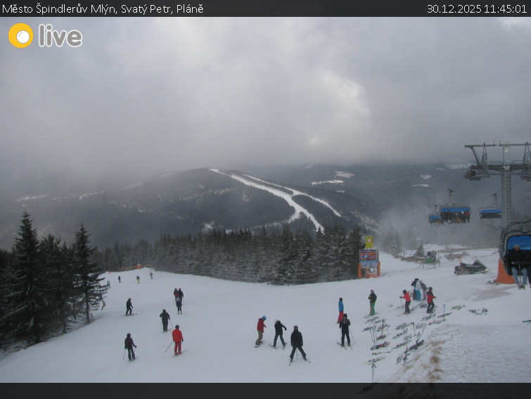 Město Špindlerův Mlýn - Svatý Petr, Pláně - 30.12.2025 v 11:45