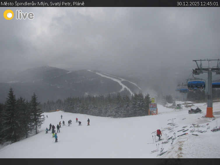 Město Špindlerův Mlýn - Svatý Petr, Pláně - 30.12.2025 v 12:45