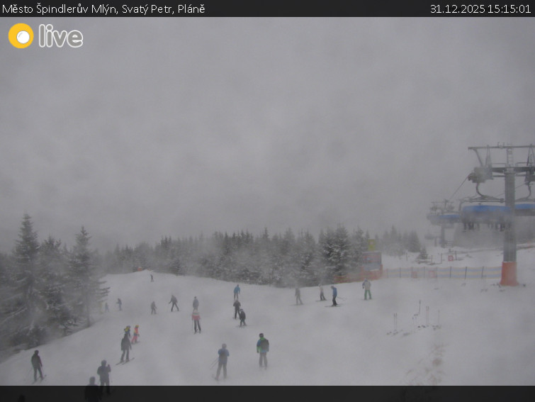 Město Špindlerův Mlýn - Svatý Petr, Pláně - 31.12.2025 v 15:15