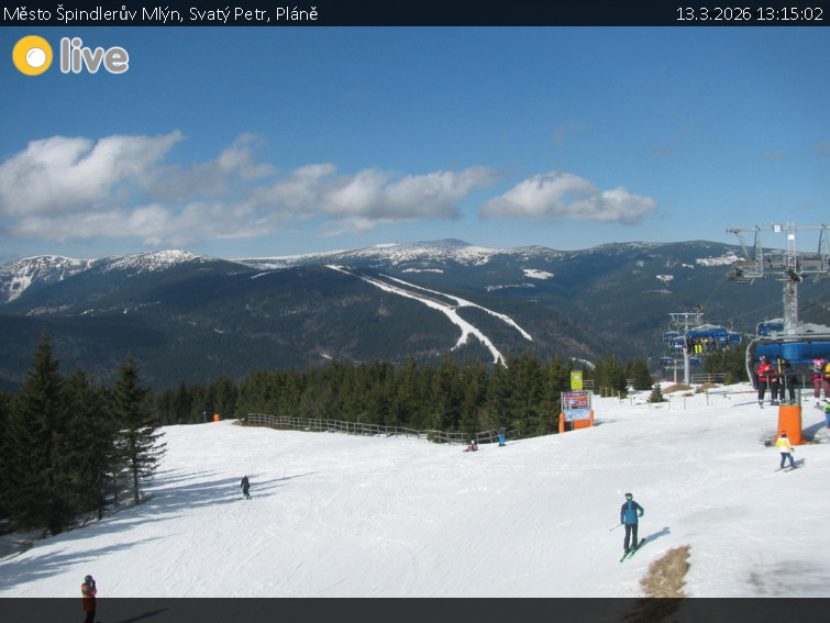 Město Špindlerův Mlýn - Svatý Petr, Pláně - 13.3.2026 v 13:15