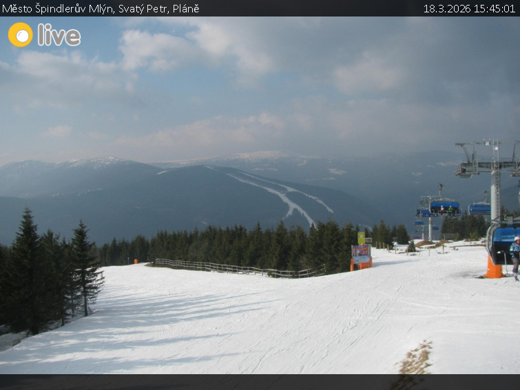 Město Špindlerův Mlýn - Svatý Petr, Pláně - 18.3.2026 v 15:45