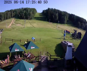 Skiareál Horní Podluží - Nástupní stanice vleků Horní Podluží - 14.6.2025 v 18:30