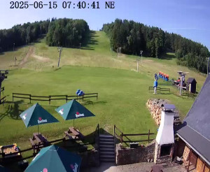 Skiareál Horní Podluží - Nástupní stanice vleků Horní Podluží - 15.6.2025 v 08:45