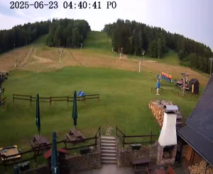 Skiareál Horní Podluží - Nástupní stanice vleků Horní Podluží - 23.6.2025 v 05:45