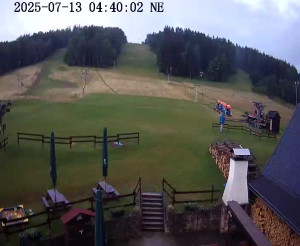 Skiareál Horní Podluží - Nástupní stanice vleků Horní Podluží - 13.7.2025 v 05:45