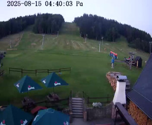 Skiareál Horní Podluží - Nástupní stanice vleků Horní Podluží - 15.8.2025 v 05:45