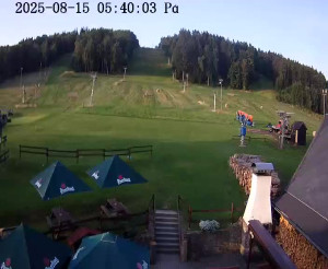 Skiareál Horní Podluží - Nástupní stanice vleků Horní Podluží - 15.8.2025 v 06:45