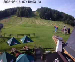 Skiareál Horní Podluží - Nástupní stanice vleků Horní Podluží - 15.8.2025 v 08:45