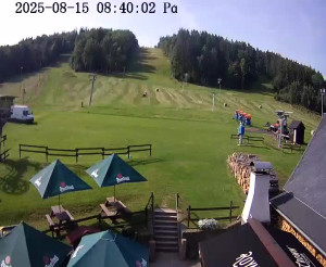 Skiareál Horní Podluží - Nástupní stanice vleků Horní Podluží - 15.8.2025 v 09:45