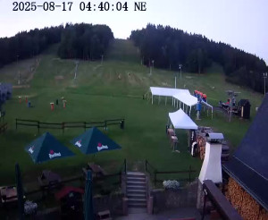 Skiareál Horní Podluží - Nástupní stanice vleků Horní Podluží - 17.8.2025 v 05:45