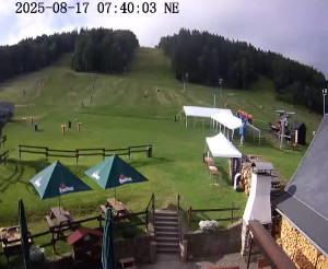 Skiareál Horní Podluží - Nástupní stanice vleků Horní Podluží - 17.8.2025 v 08:45