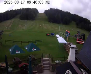 Skiareál Horní Podluží - Nástupní stanice vleků Horní Podluží - 17.8.2025 v 10:45