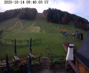 Skiareál Horní Podluží - Nástupní stanice vleků Horní Podluží - 14.10.2025 v 09:45