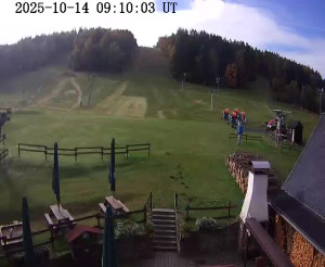 Skiareál Horní Podluží - Nástupní stanice vleků Horní Podluží - 14.10.2025 v 10:15