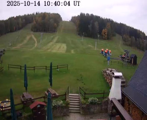 Skiareál Horní Podluží - Nástupní stanice vleků Horní Podluží - 14.10.2025 v 11:45
