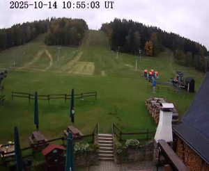 Skiareál Horní Podluží - Nástupní stanice vleků Horní Podluží - 14.10.2025 v 12:00