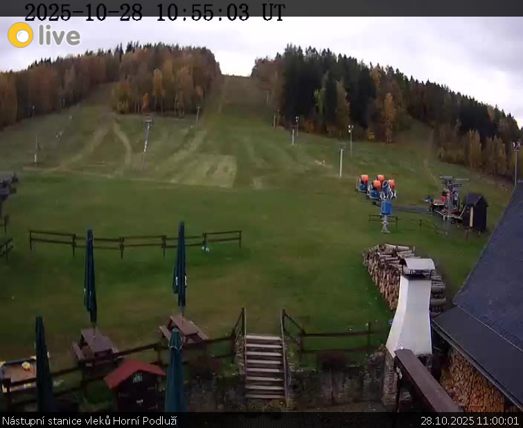 Skiareál Horní Podluží - Nástupní stanice vleků Horní Podluží - 28.10.2025 v 11:00 Skiareál Horní Podluží - Nástupní stanice vleků Horní Podluží - 28.10.2025 v 11:00