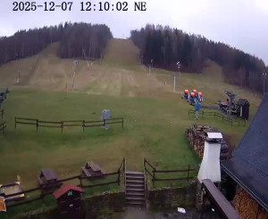 Skiareál Horní Podluží - Nástupní stanice vleků Horní Podluží - 7.12.2025 v 12:15 Skiareál Horní Podluží - Nástupní stanice vleků Horní Podluží - 7.12.2025 v 12:15