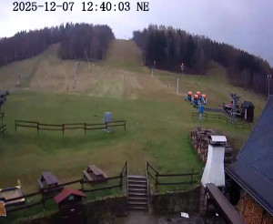 Skiareál Horní Podluží - Nástupní stanice vleků Horní Podluží - 7.12.2025 v 12:45 Skiareál Horní Podluží - Nástupní stanice vleků Horní Podluží - 7.12.2025 v 12:45
