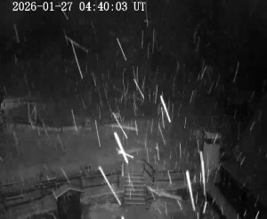 Skiareál Horní Podluží - Nástupní stanice vleků Horní Podluží - 27.1.2026 v 04:45