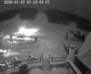 Skiareál Horní Podluží - Nástupní stanice vleků Horní Podluží - 27.1.2026 v 07:15