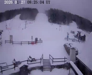 Skiareál Horní Podluží - Nástupní stanice vleků Horní Podluží - 27.1.2026 v 08:30