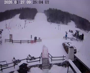 Skiareál Horní Podluží - Nástupní stanice vleků Horní Podluží - 27.1.2026 v 09:30