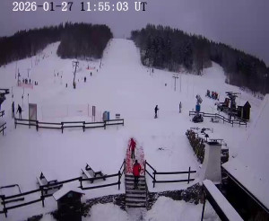 Skiareál Horní Podluží - Nástupní stanice vleků Horní Podluží - 27.1.2026 v 12:00
